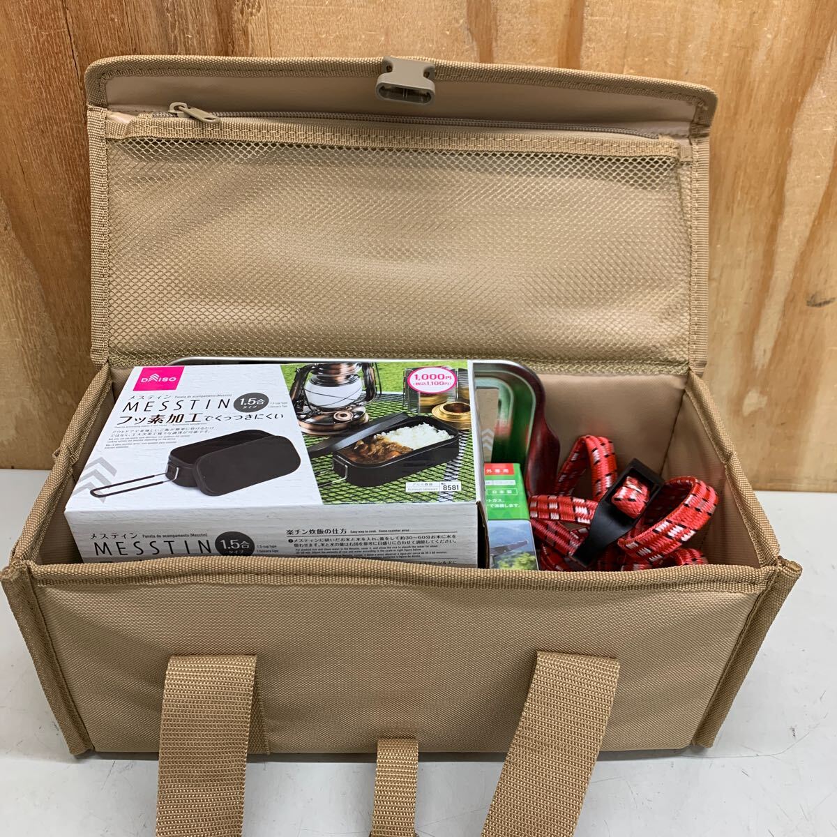 Pacatto Bag キャンプ用品 camping ケトルクッカー カセットガス ジュニアコンパクト バーナー 他 未開封品 まとめて